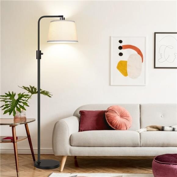 【Upgraded】 Dimmable Floor Lamp, 1000 Lumens LED Edison Bulb Included, Arc Floor - Picture 6 of 8